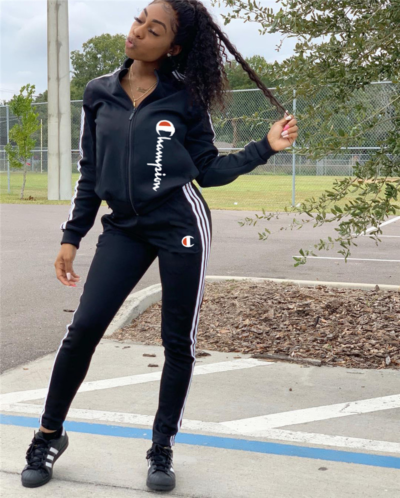 2 piece champion sweatsuit