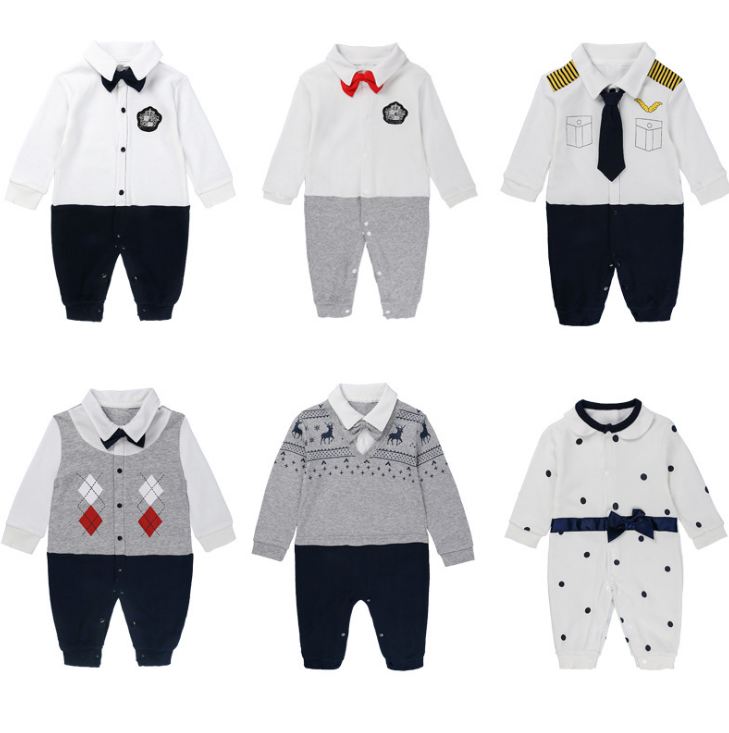 

Newborn Infant clothing rompers fashion Toddler Baby jumpsuit Winter clothing lovely Outfits clothing for new year Drop Shipping