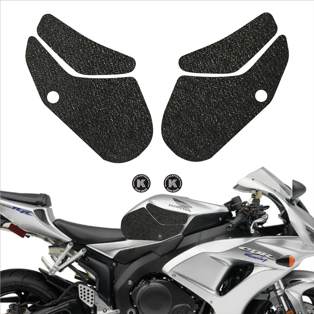 

Fuel tank pad traction side sticker KSHARPSKIN petrol knee decals tank grip for HONDA 04-07 CBR1000RR CBR1000 RR, K-tg01-016-cle