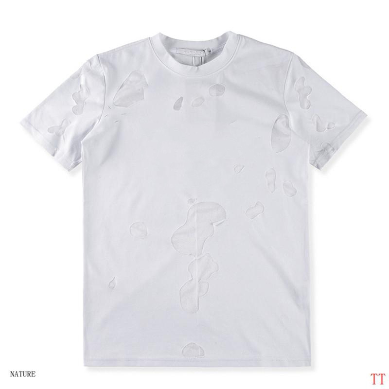 

Mens Casual T Shirts Mens Tees Hot Sell Summer Casual Streetwear T Shirt Men and Women Short Shirts Top Tees -2XL, White