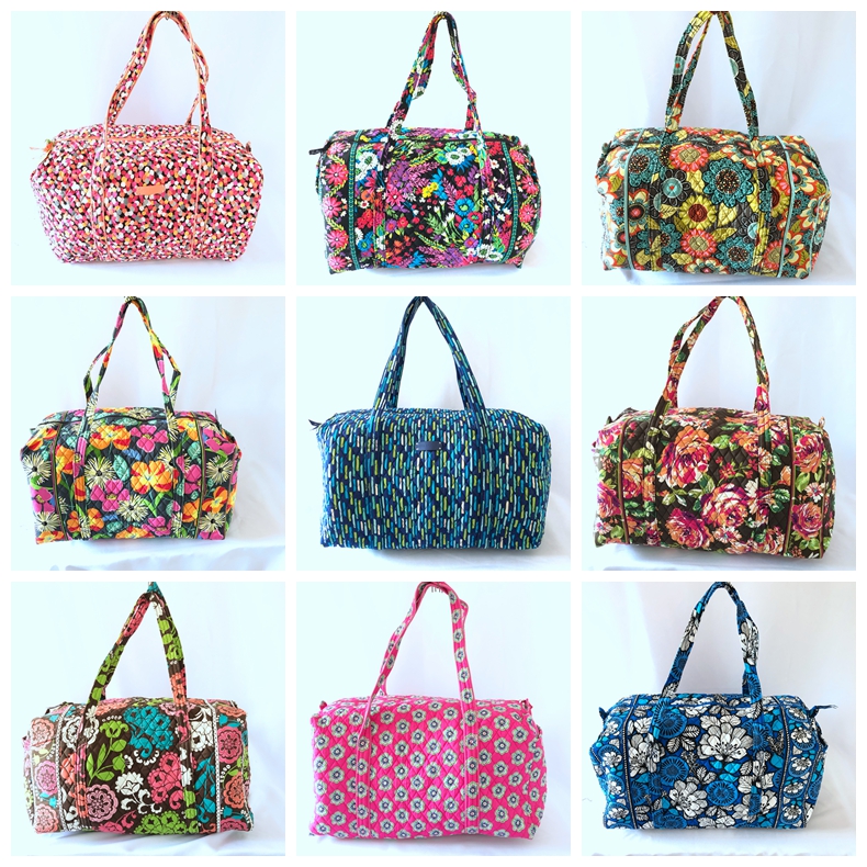 

Retired Pattern Large Duffel Dogwood flower Shower Katalina Pink Large capacity Duffels for Overnight Bags Katalina Shower