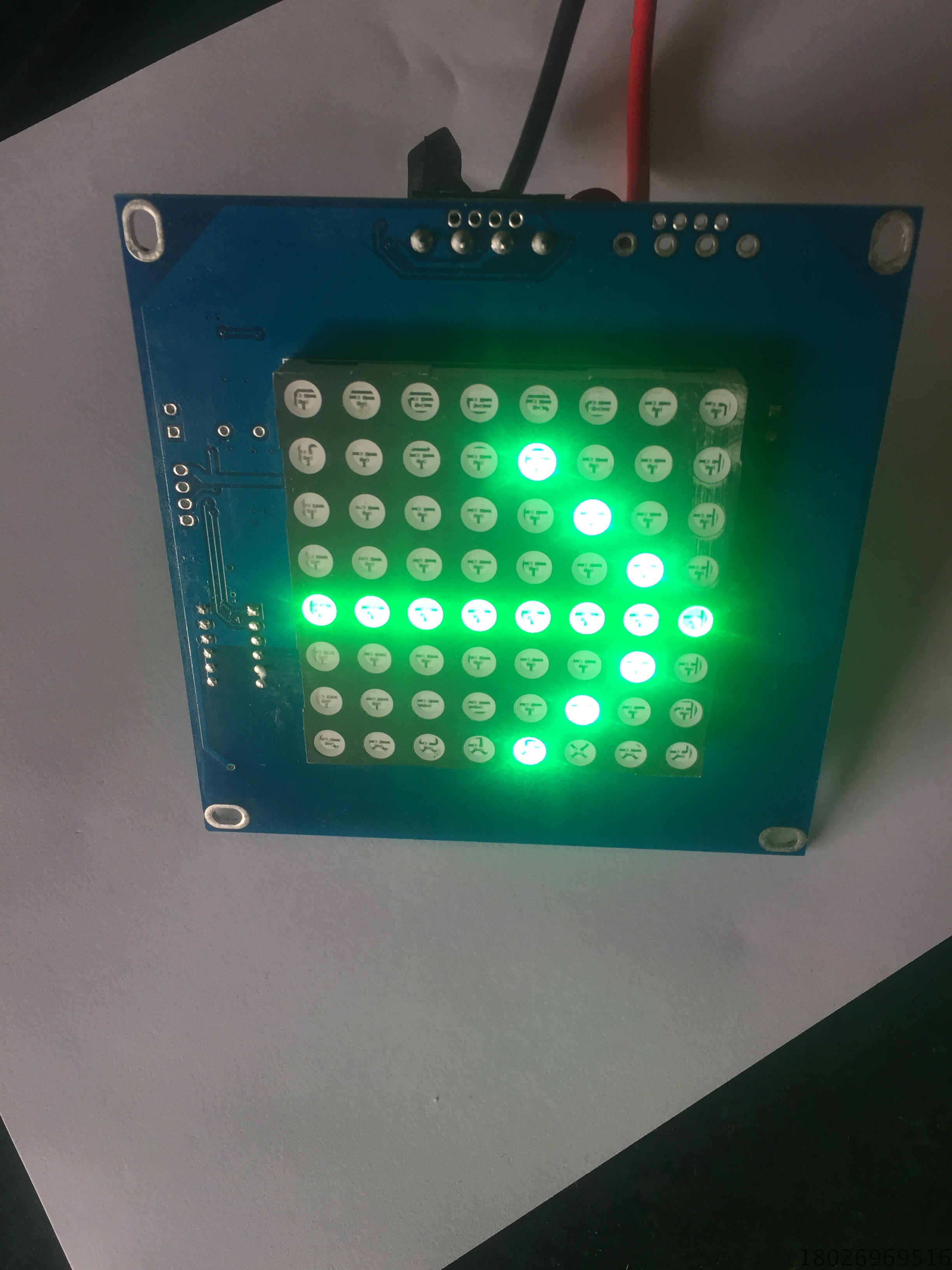 Pedestrian Lane 8*8 Matrix dot LED Electronic Direction Indicator PBC Board for Turnstile, flap barrier, tripod turnstile-image-440411176