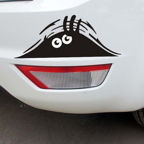 Pirates of the Strange Car Covered Scratches Stickers Cartoon Body Paste Personality Funny Decals-image-448180190