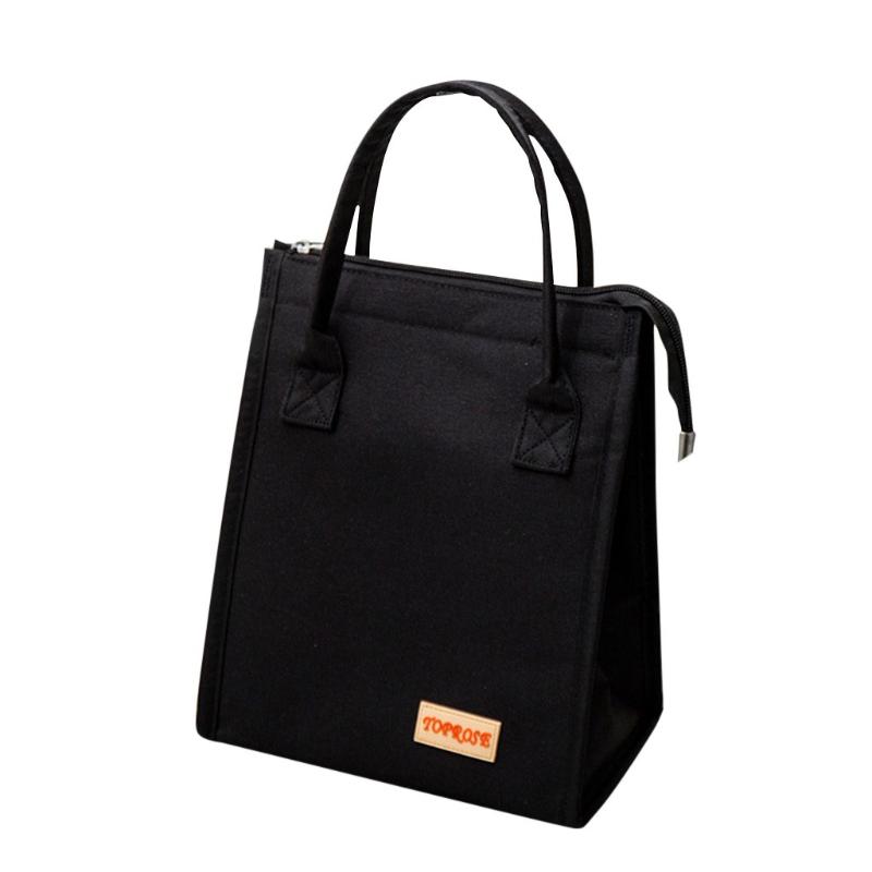 

Female Lunch Box Bag Fashion Insulated Thermal Picnic Lunch Bags for Women kids Men Cooler Tote Bag Case, Blue