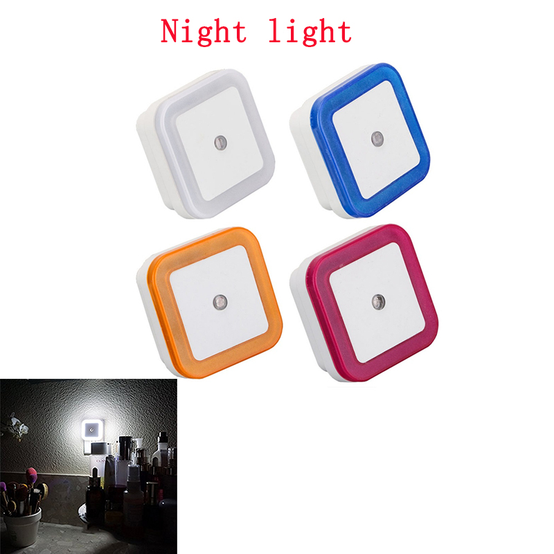 

LED Night Light Mini Light with Dusk to Dawn Sensor Control EU US Plug Energy Saving Sleeping Lamp For Living Room Bedroom Lighting
