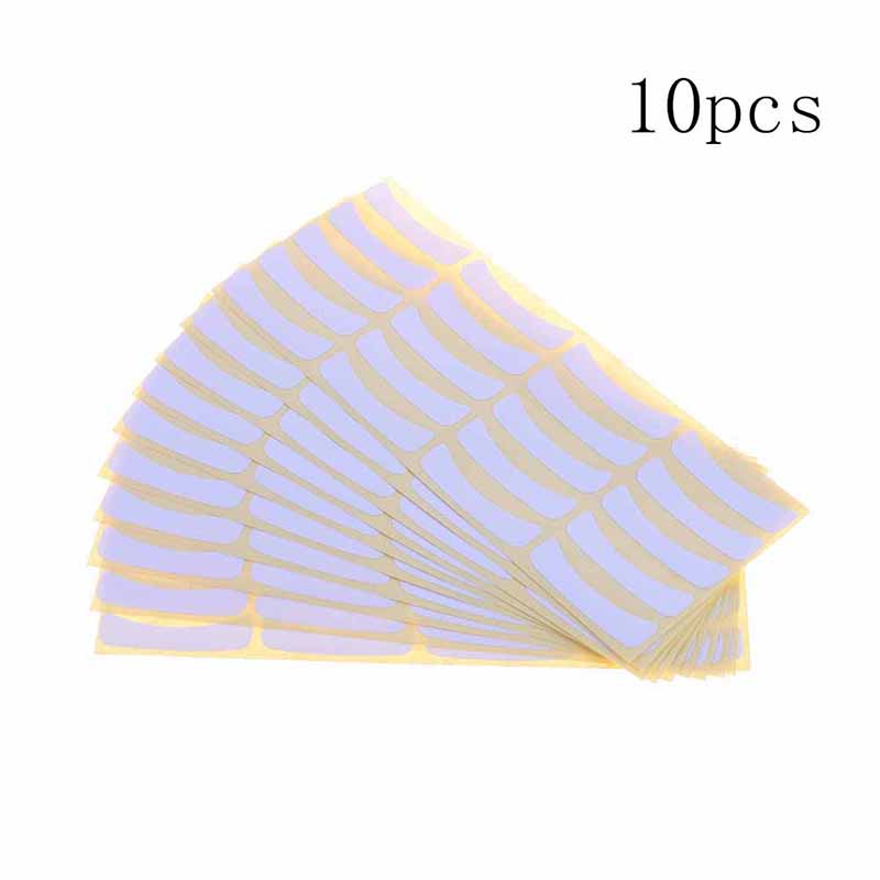 

10sheet/100pairs White Paper Patches Eyes Under Pad Eyelash Extension Sticker Wrap Eyelash Disposable Eye Lash Extend Patch