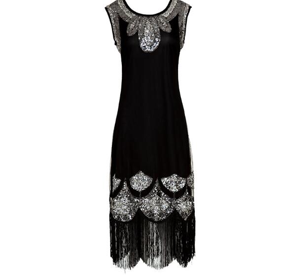 Discount Black Gatsby Flapper Dress Black Gatsby Flapper Dress 2020 On Sale At Dhgate Com