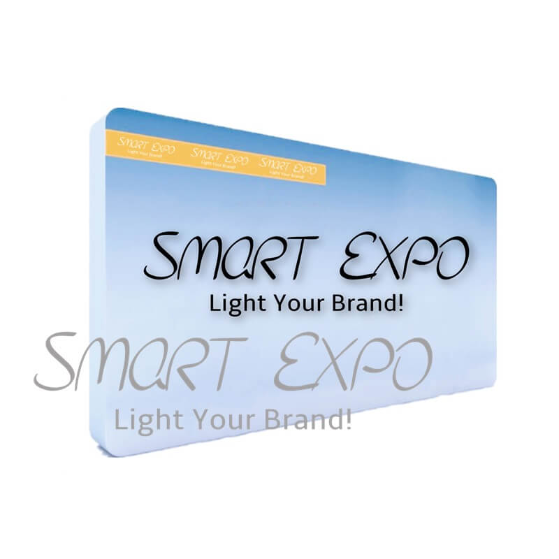 

Large 3D Wall Box Display for Exhibition Show Promotion Ad Display with Single or Double Printed Pillowcase Graphic Portable Carry Bag