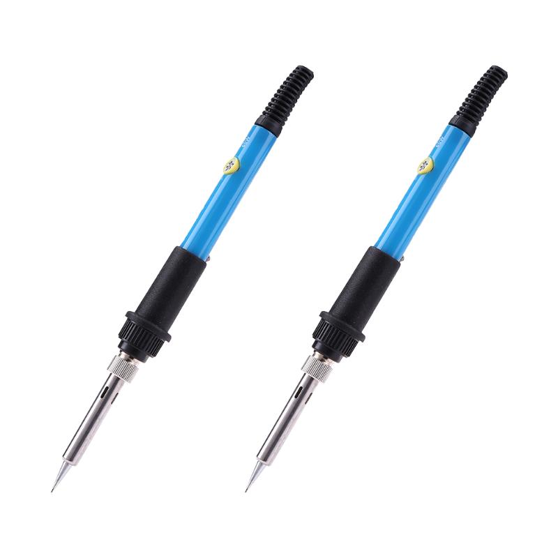

60W Temperature Adjustable Welding Solder Iron Kit Repair Soldering Tips