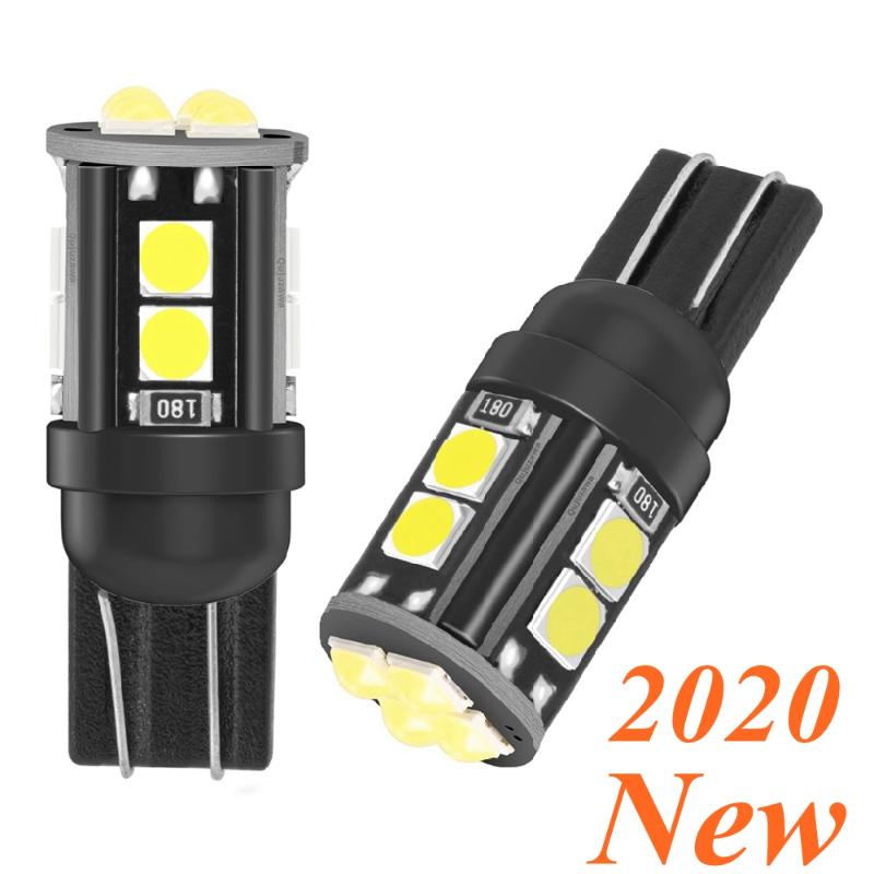 

2Pcs T10 W5W WY5W Super Bright LED Car Interior Reading Dome Lights Auto Parking Lamp Wedge Tail Side Bulb White Red Yellow, As pic
