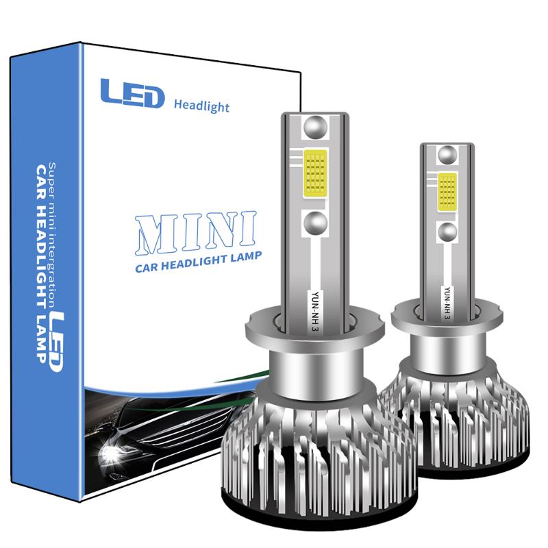 

2PCS Car Headlight Bulb H1 H3 H4 H7 H8 H9 H11 9005 HB3 9006 HB4 9012 High/LowBeam Auto Fog Light White 6000K 12000LM 100W