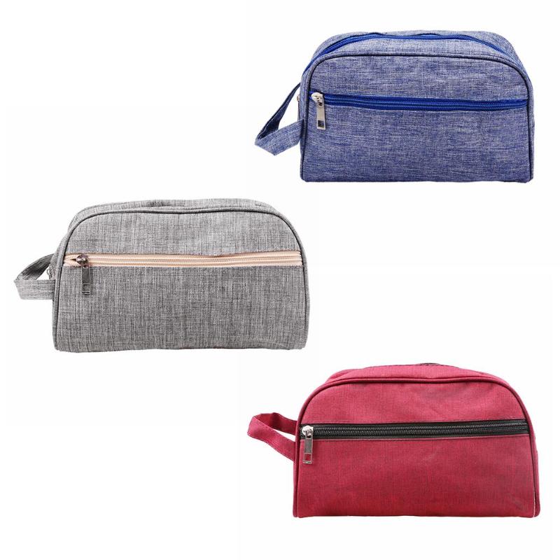 

Fashion Women Nylon Clutch Waterproof Cosmetics Storage Bag Makeup Bags, Blue