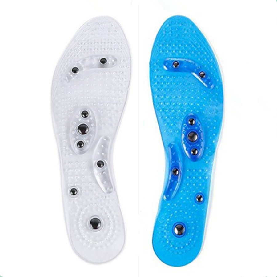 

Massaging Insoles Acupressure Magnetic Massage Foot Pain Relief Shoe Insoles Washable Cutable Insoles Foot Health Care Tool RRA985