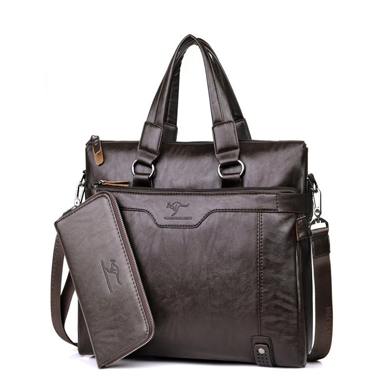 Designer-New brand name men bags handbag crossbody single shoulder men messenger bags briefcase mens bag purses computer geniune leather