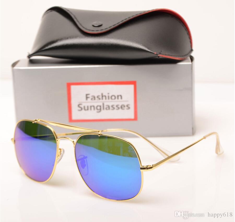 

High Quality Mens Sunglasses 3561 Designer Sun Glasses Color Glass Lens women sunglasses ray Brand unisex sun glasses come with Original Box