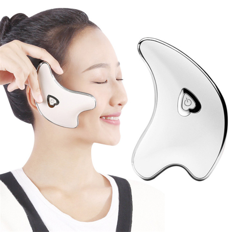 

Guasha Massage Tools For Face Care Treatment Vibration Massager Electric Scraping Board Gua Sha Thin Facial V Shape Skin Lifting Machine