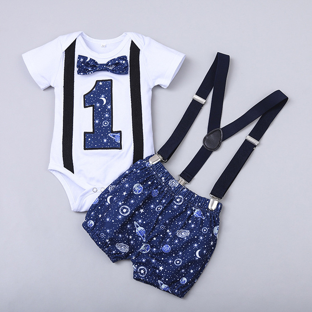 1 birthday baby boy dress