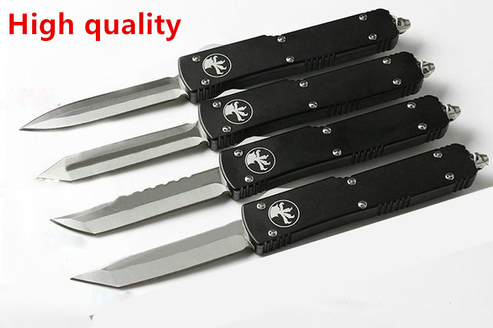 

Special offer Microtech Ultratech UTX-85 UTX85 UTX-70 UTX70 Knife D2 Blade T6 Aluminum (CNC) Handle Halo V Outdoor Camping Knives EDC tool
