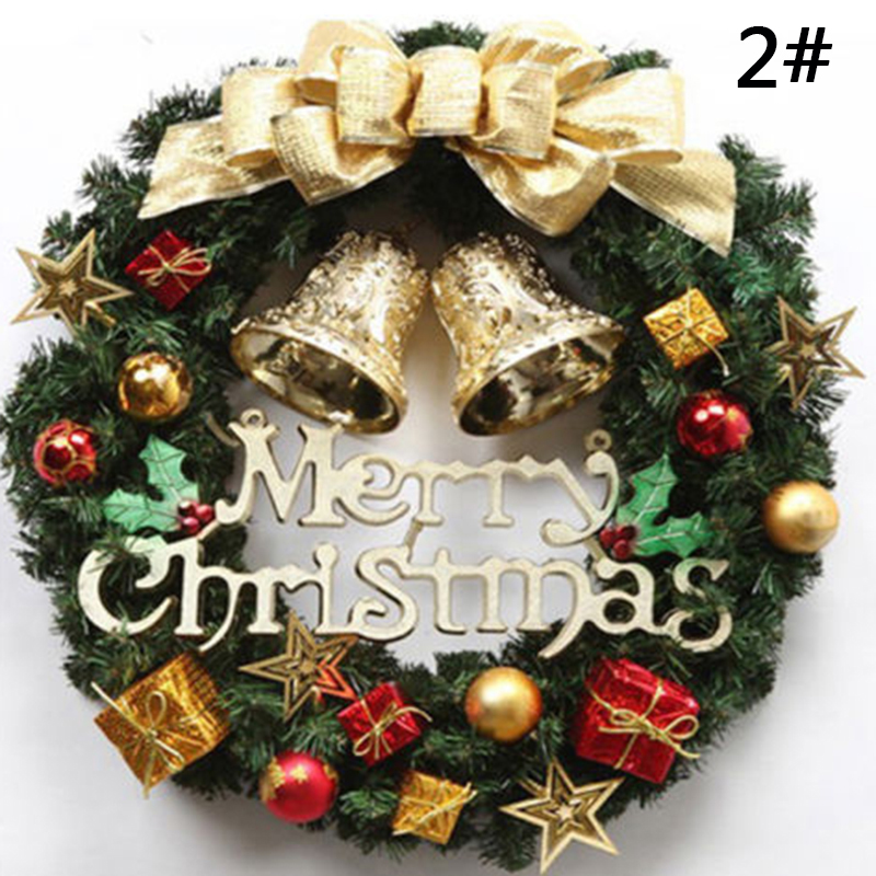 

Holiday Wreath Door Ornament Garland Decoration Christmas Bell Fashionable & Comfortable