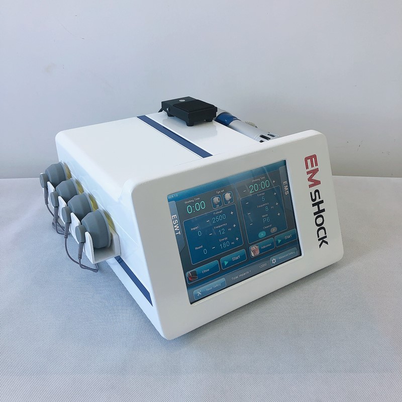 

New arrival EMS Muscle Stimulator and shockwave with pulse vibrating Suction cup for pain relief/ muscles/weight loss/erectile dysfunction