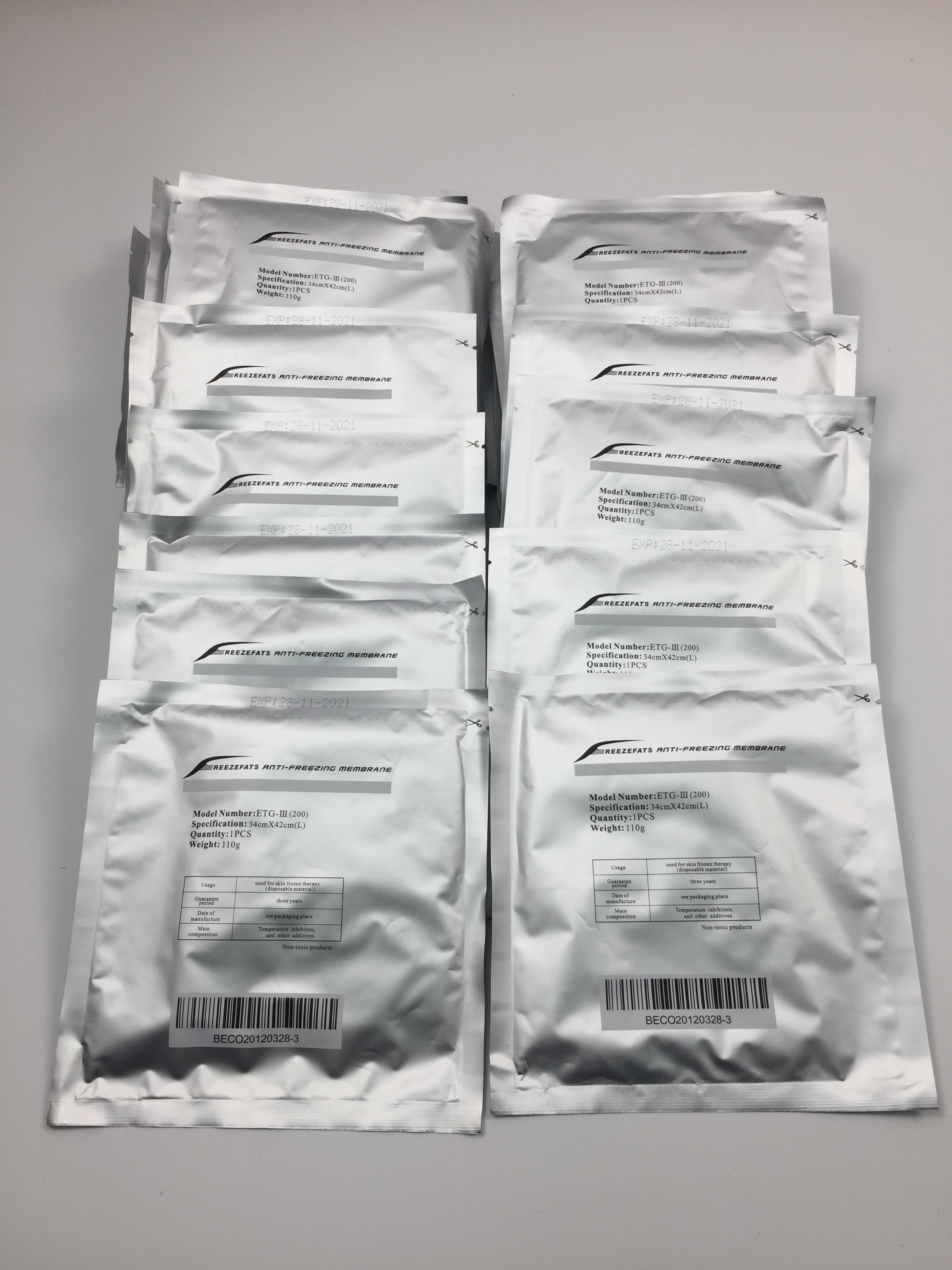 

Cool Cryotherapy Antifreeze Membrane Cryolipolysis Antifreeze Pads Price/ Crio Lipolysis Antifreeze Membrane For Fat Freezing Machine