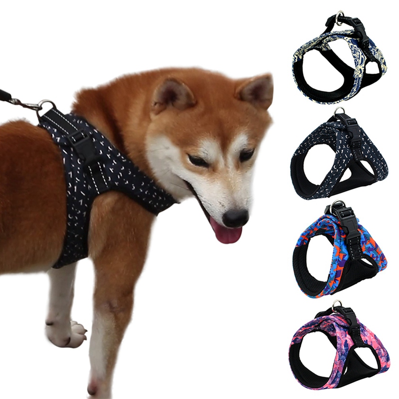 

Dog Cat Harness Pet Adjustable Vest Pet Walking Vest Soft Front Puppy Comfort Harness Easy Control Pets Accessories