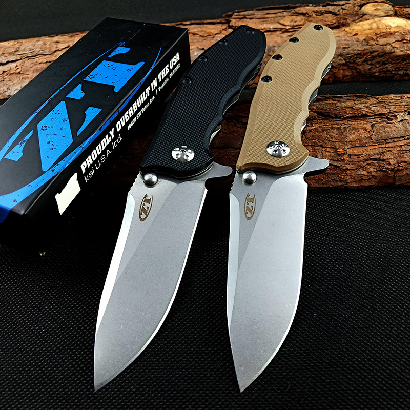 

Fold knife zero tolerance zt0562 Ball Bearing ELMAX Blade Flipper Tactical Pocket Knives Camping Hunting Survival Knife EDC Outdoor Tool