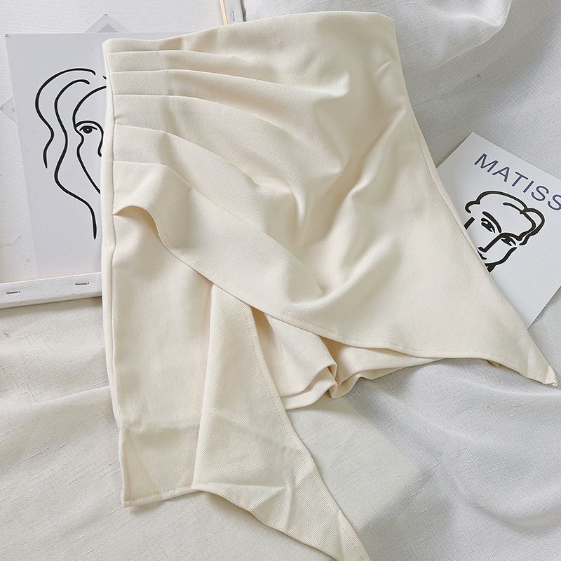 

HELIAR Apricot Skirt Women A-line Irregular Skirts Spring Mini Wide Leg Night Club Sexy Skirts Spring 2020 Summer Women, Black