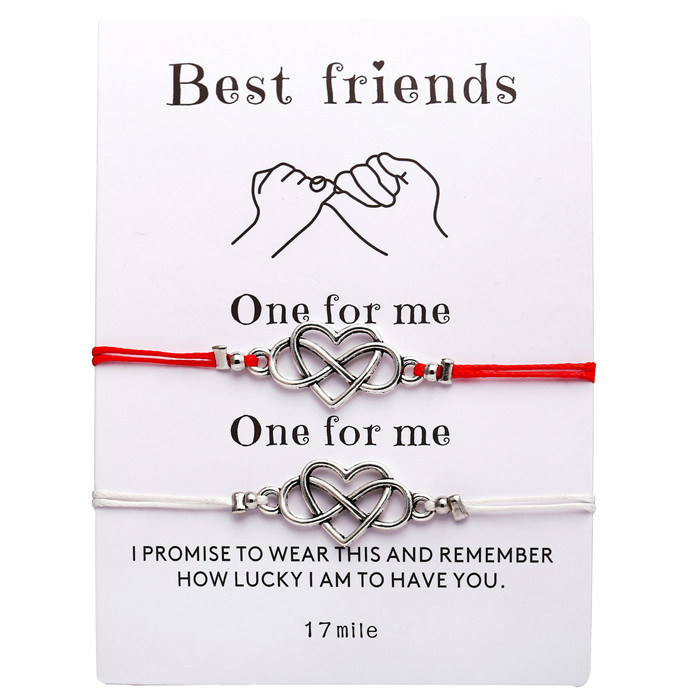 Free Ship 10//2pcs String Rouge Mauvais Oeil Lucky rouge cire cordon réglable bracelet