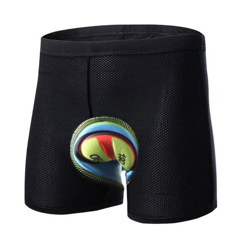 

Cycling Shorts Bike Underwear Outdoor Sports Breathable 3D Gel Pad Bicycle For Men MTB Undershorts, Black