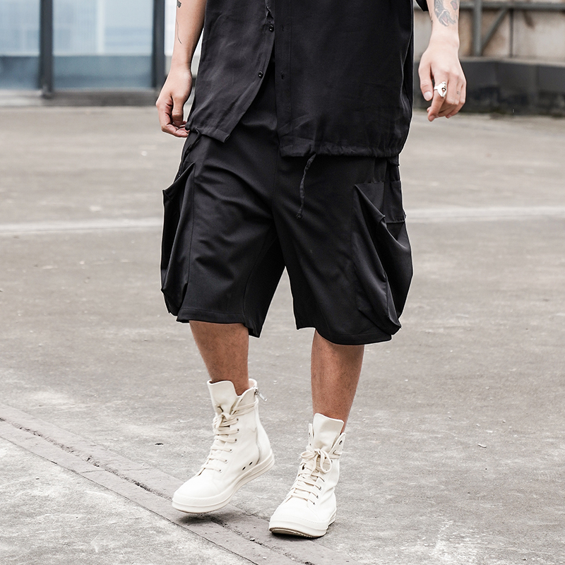 

New Male Sports Pant Jogger Sweatpants Men Summer Streetwear Hip Hop Multi-pocket Casual Cargo Pant, Xz04