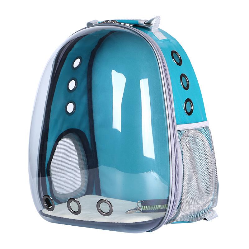 

1pcs Medium-sized Dogs Pet Backpack Transparent Dog Carrier Bag Portable Double Shoulder Pet Bags Cat Carrier Dog Supplies