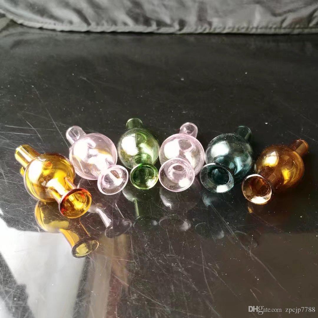 

Bubble with glass cover bongs accessories , Glass Smoking Pipes colorful mini multi-colors Hand Pipes Best Spoon glass Pipes
