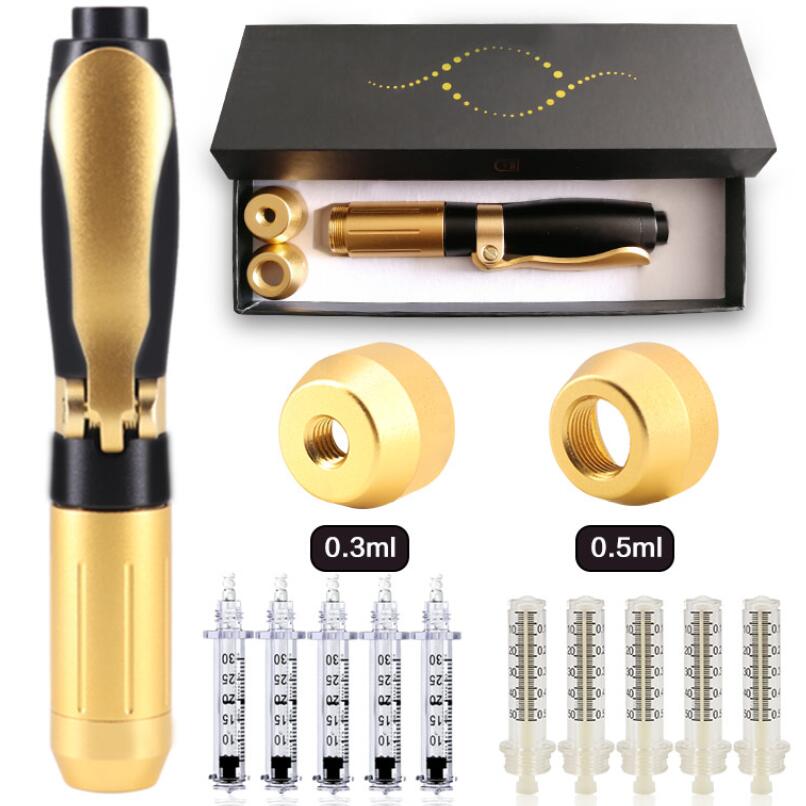 2in 1 Hyaluron Pen Two Heads to Remove Wrinkle Lip Lifting for Lip Injection Beauty Device Meso Injection Gun