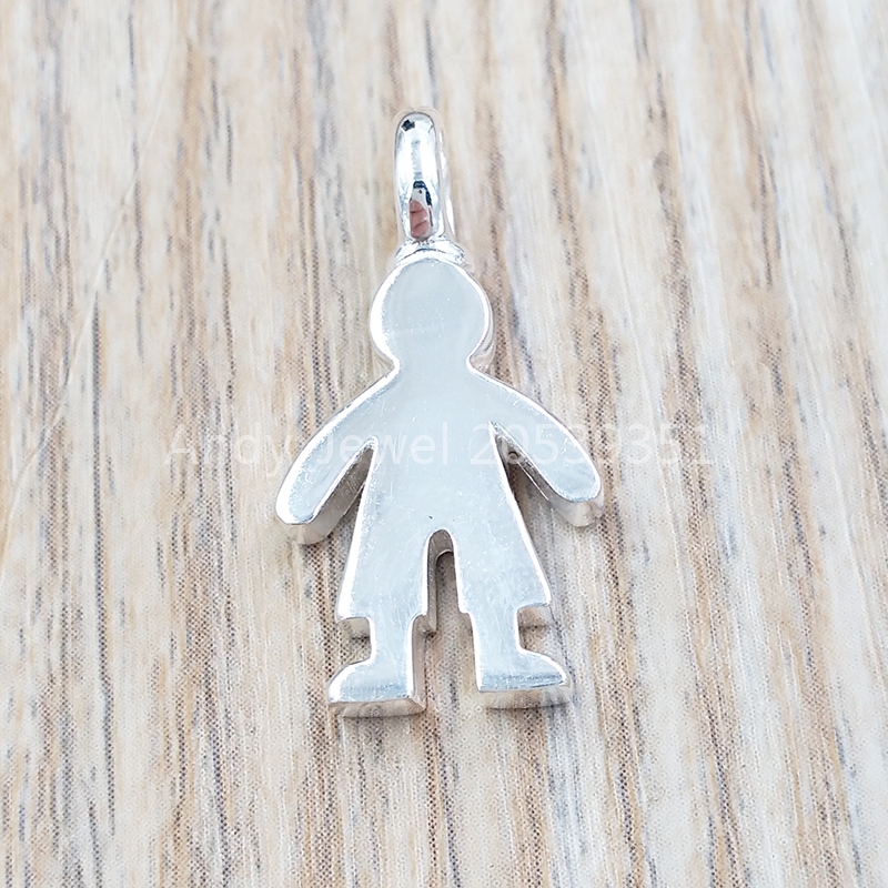 

Authentic 925 Sterling Silver pendants Silver Sweet Dolls Pendant Fits European bear bear Jewelry Style Gift 515900153