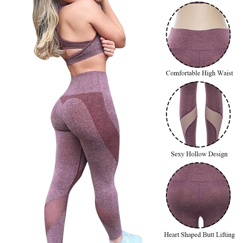 

Sexy Women Tracksuit Seamless Yoga Set Fitness Sportswear High Waist Gym Leggings Push Up Crop Top Bra Solid Workout Clothes #890284, As pictures blue (#5257)