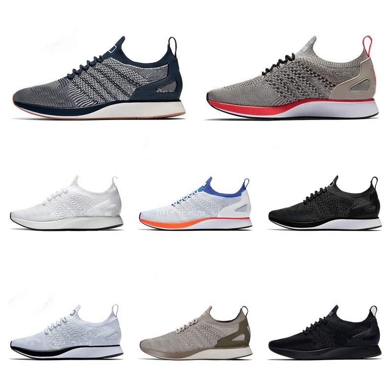 

2019 Top Men Women Casual Fly Racer Trainer Chukka Black Red Blue Grey Lightweight Breathable Casual Shoes EUR 36-45