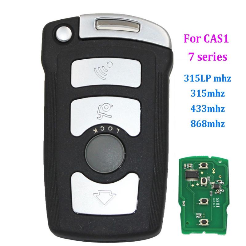 

4 buttons FULL remote key Fob 315LP MHZ 315mhz 433mhz 868mhz for BM W 7 SERIES E65 E66 WITH CHIP ID7944/ID46 CAS1 HU92 UNCUT