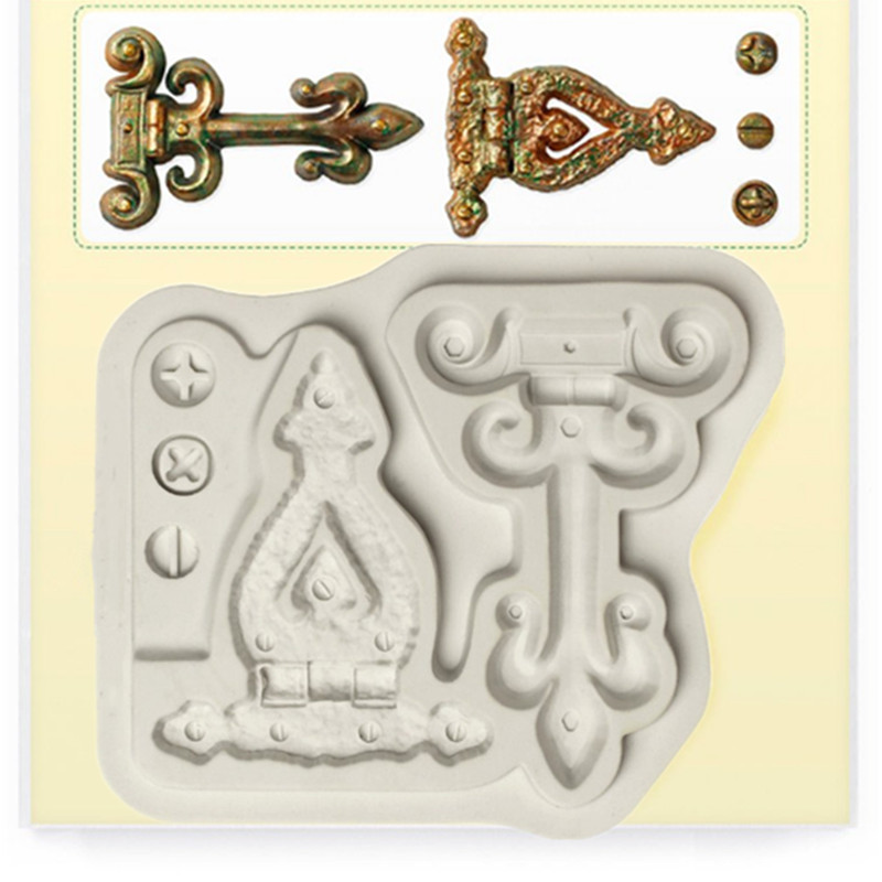 

New key mold fondant silicone cake mold jewelry decoration mould