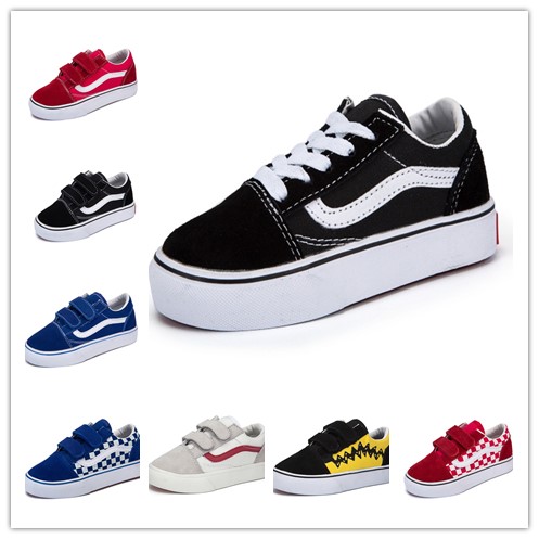 boys white canvas sneakers