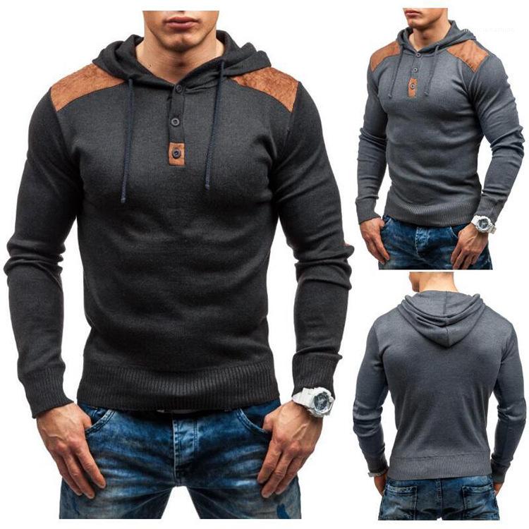 

Hoodies Men Women Spring New 2019 Fashion Casual Sweatshirts Slim Fit Sedue Designer Knitted, Black