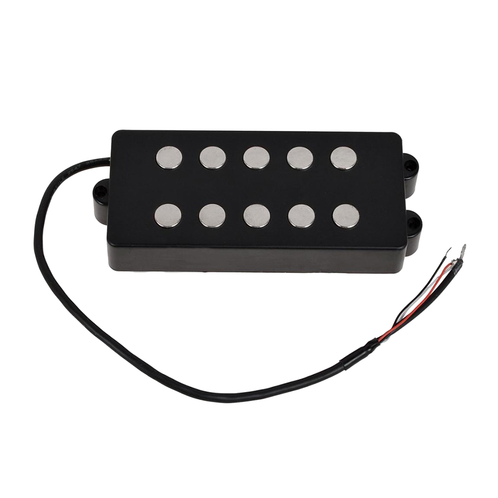 

5 String Noiseless Pickup Black for Electric Bass Guitar Replacement