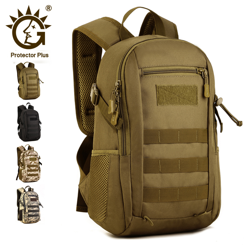 

12L Tactical MOLLE Backpack Children Waterproof Mini Backpack Kids Hiking Camping Sport Travel Backpacks Rucksack, Random color