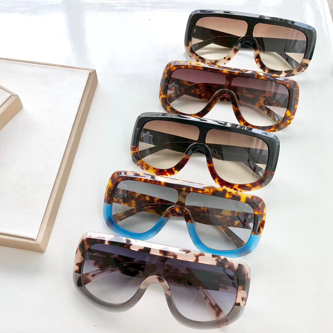 

41377 Havana Shield Sunglasses Brown Shaded Sonnenbrille brand designer sunglasses gafa de sol New with box