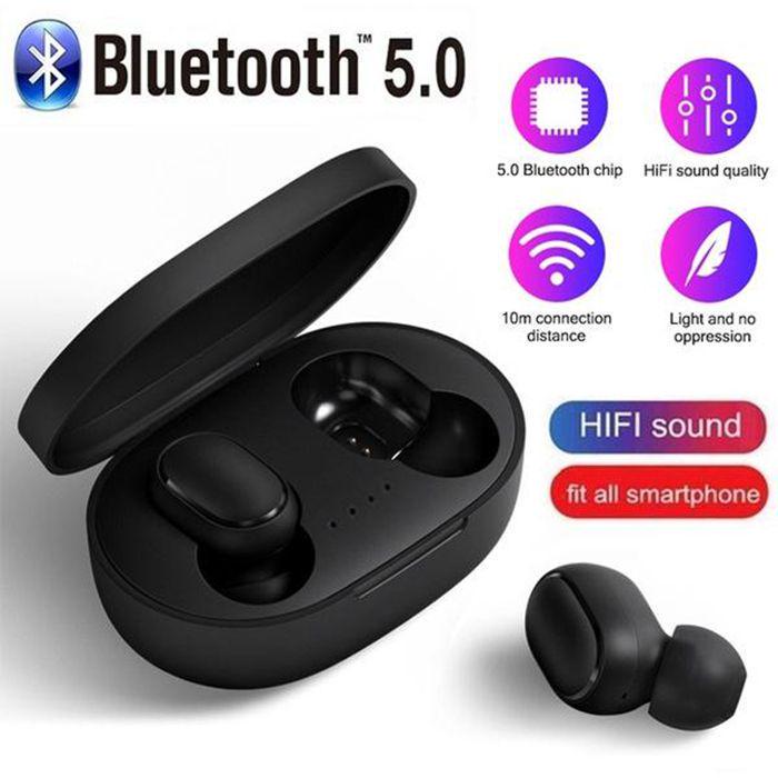 

TWS In-Ear Wireless Bluetooth Earphone HIFI Touch control Sport Wireless Headphone For iPhone Xiaomi Redmi Huawei Samsung