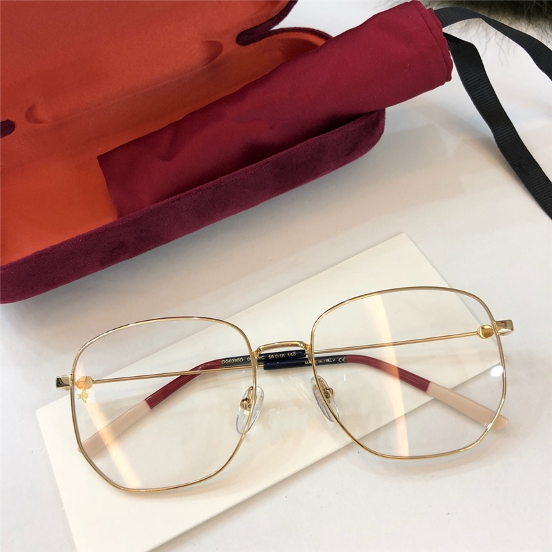 

New High quality 0396 designer brand women eyewear men glasses eyeglasses Popular Fashion optical frame with original box lunette de soleil
