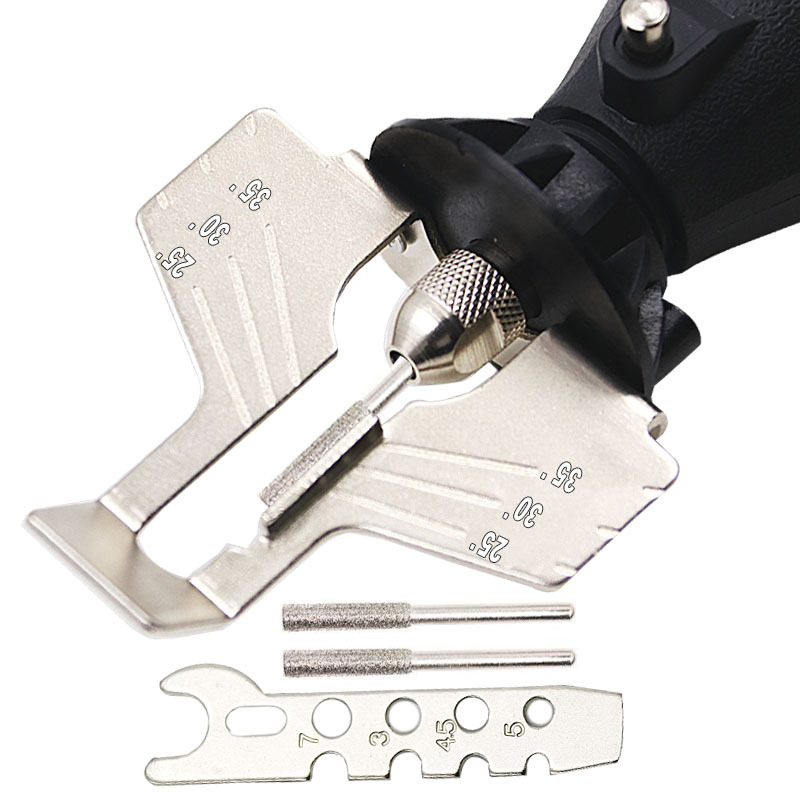 

Chainsaw Sharpening Kit Electric Grinder Sharpening Polishing Attachment Set Saw Chains Tool HYD88