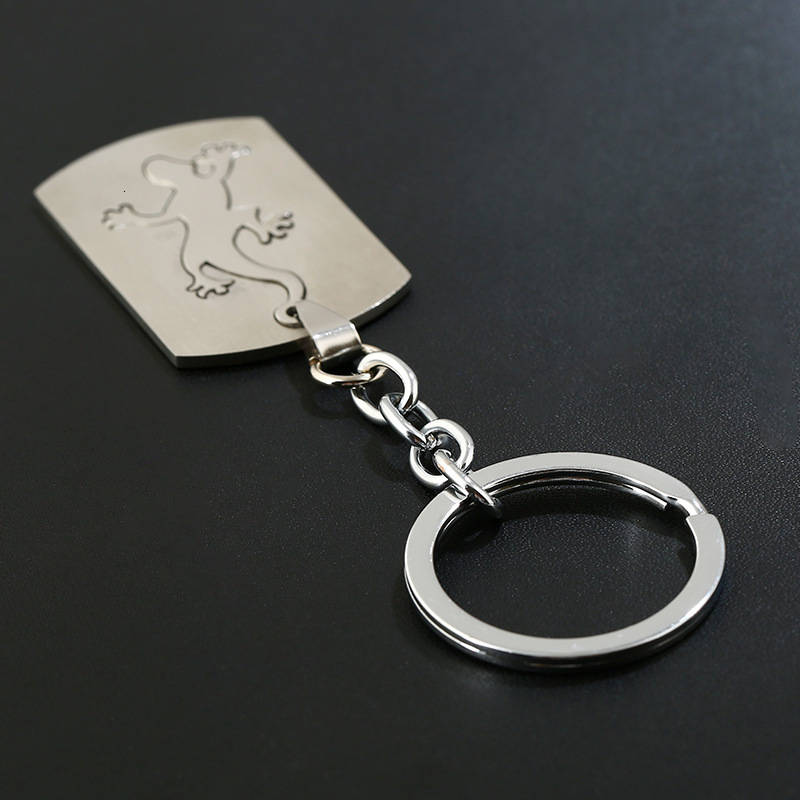 

Hot Women Personality New Bicycle Or Gecko Stainless Key Holder Business New Men Best Fashion Couple Gift Jewelry
