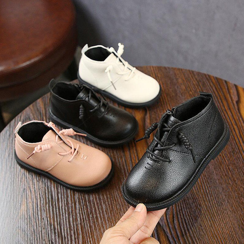 

Girls boots autumn new children's Martin boots British style casual wild boys slip non-slip soft bottom shoes
