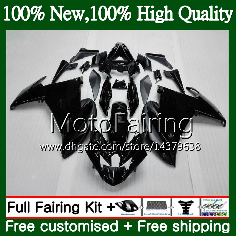

Gloss black Body For YAMAHA FZ6N FZ6 R FZ6R 09 10 11 12 13 14 15 94MF14 FZ-6R FZ 6R 2009 2010 2011 2012 2013 2014 2015 Fairing Bodywork